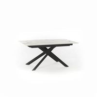 xavier - mesa extensible 170270 x 90 cm en hpl sobre mdf negro