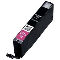 compatible magenta canon cli-551mxl high capacity ink cartridge replaces canon 6445b001