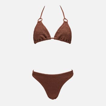 Hunza G Eva Crinkle™ Seersucker Bikini