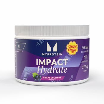 Impact Hydrate - 280G - 40raciones - Chupa Chups - Grape Lollipop