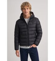 blauer para hombre 26wbluc03044 chaqueta acolchada acton negro xl casual poliamida
