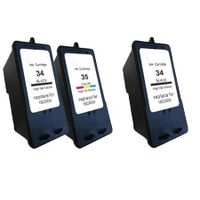 compatible multipack lexmark z1310 printer ink cartridges 3 pack -18c0034e