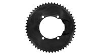 platos alugear round aero 110 bcd 4b asimetrico shimano 2x12 velocidad negro