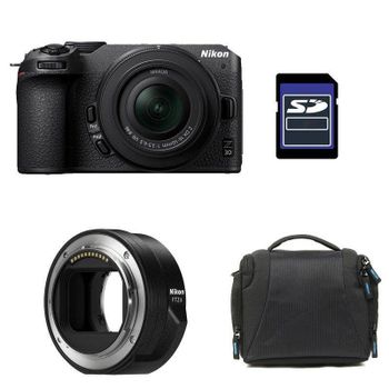 Cámara Mirrorless Nikon Z30 20.9MP 4K 16-50mm WiFi Bluetooth