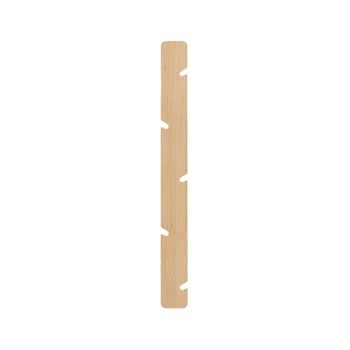 Perchero de pared de pino macizo 100 cm Barnizado