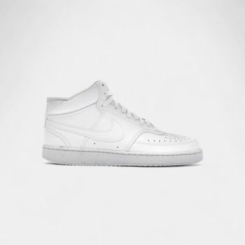 Nike Deportivas Moda Court Vision Mid Next Nature Triple White para mujer