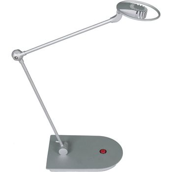 Sobremesa intuit 1x3w led l.15xan.36xal.reg.cm gris