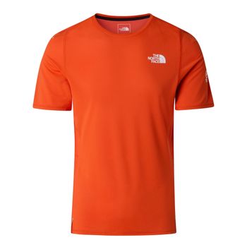 The North Face Summit Hight Trail Camiseta de running Hombres - rojo