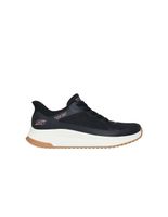 zapatillas skechers slip-ins bobs squad 4 - stapl mujer negro