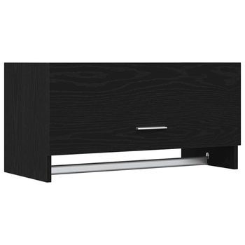 Armario 70x32,5x35 Cm Madera - Negro