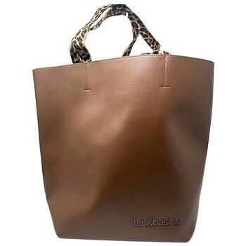 Fun & Basics Bolsa Complementos señora fb0106 reversible marron para mujer