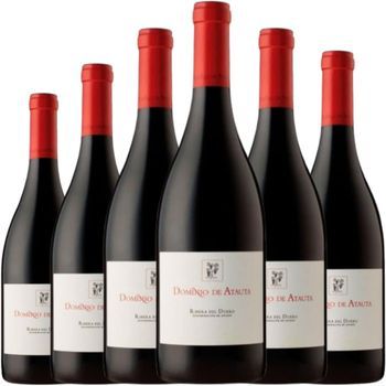 Dominio De Atauta Vino Tinto Con Crianza Elaborado Con Tempranill 75 Cl 13,5 % Pack 6 Botellas