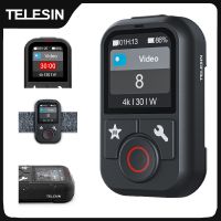 telesin-control remoto bluetooth resistente al agua para gopro hero 13 12 11 10 9 8 max con correa para muneca accesorios para camara de accion