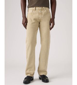 Levi's para hombre. 00501-3898 Jeans 501 Original Fit camel (32/34), Beige, Casual, Algodón, Denim