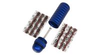 kit de reparacion holeshot sin camara peaty s azul oscuro