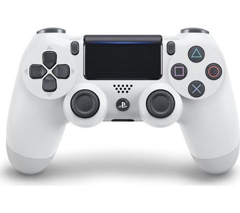 PLAYSTATION 4 DualShock 4 V2 Wireless Controller - White, White