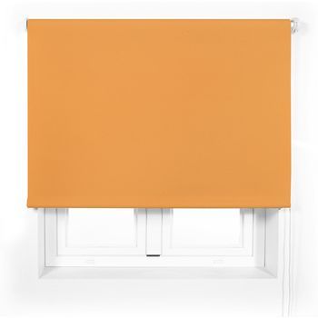 Estor Translúcido Premium A Medida - Estor Translúcido Tamaño 150x240 - Estor Enrollable Color Naranja | Blindecor