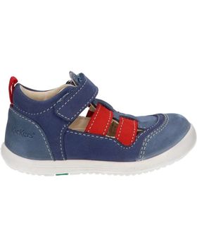 de KICKERS 894590-10 KLONY 53 BLEU ROUGE