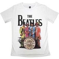 the beatles camiseta manga larga sgt pepper para mujer