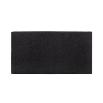 Cabecero Poliéster Liso Negro 200x80cm - Cama 180/190