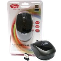 raton 3free 3f-mcw401 rf inalambrico 1000 dpi negro ergonomico