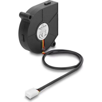 Refrigeración aire Delock 60 mm 3-Pin Radial 3800 RPM silencioso
