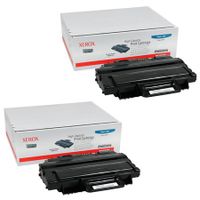 original multipack xerox phaser 3250 printer toner cartridges 2 pack -106r01374