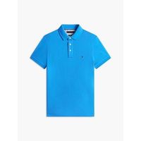 tommy hilfiger tops y camisetas mw0mw17771 slim polo-c4u blue orbit para hombre