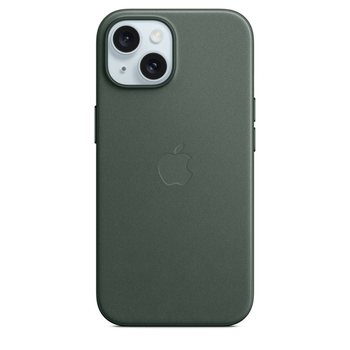 IPHONE 15 WOVEN CASE GRN