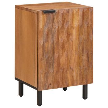 Mueble De Cuarto De Baño Con Estante Marrón 38 X 33 X 58 Cm Vidaxl