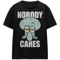 spongebob squarepants tops y camisetas nobody cares meme para mujer