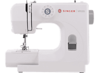maquina de coser - singer m1005 hasta 4 mm ancho zig-zag luz led stay brightr blanco