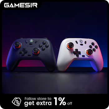 GameSir-controlador de interruptor inalámbrico Nova Lite, mando Bluetooth con efecto Hall para Nintendo Switch, iPhone, Android, teléfono y PC