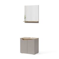 combinacion de muebles de bano marelle 2 partes vicco