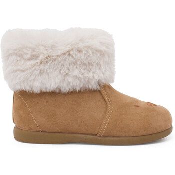 Pisamonas Botines Botas Osito Cuello Pelito para niño