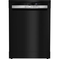 grundig gnf41620b full-size dishwasher - black black