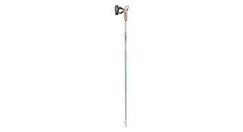 Bastones de marcha nordica leki passion para mujer verde blanco