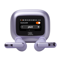 auriculares de boton jbl live beam 3 purple bluetooth