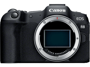 Cámara EVIL - Canon EOS R8, 24.3 megapixel, Pantalla 7.5 cm, Vídeo 4K, Wi-Fi, Negro