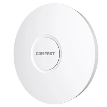 COMFAST CF-E392AX Punto de Acceso WiFi 6 para montaje en techo AX3000 Doble puerto Gigabit PoE Fuente de alimentación OF