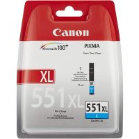 canon cli-551xl cartucho original cian