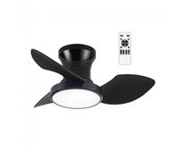 ventilador de techo led milfero   cct dim 20w marca wonderlamp