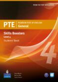 pearson test of english general skills booster 4 students book and cd pack