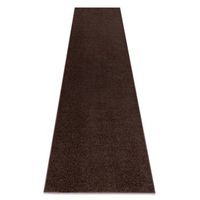alfombra de pasillo eton 898 marron 50x330 cm