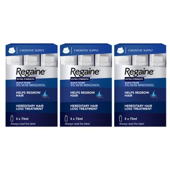 Regaine Foam For Men 9 Month Supply