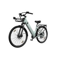 bicicleta electrica urbana pixar c1 pro bateria 36v 18ah hasta 150 km asistidos color azul frenos fiables y uso ur