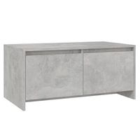 mesa de centro 90x50x415 cm madera - gris