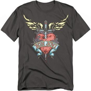 Bon Jovi Camiseta TV22754 para hombre