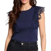 morgan tops y camisetas fleurs para mujer