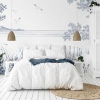 papel pintado panoramico paisaje de costas salvajes azul 30